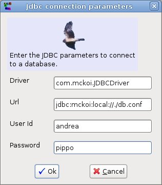 Jdbc Dialog