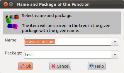 Name Package Dialog