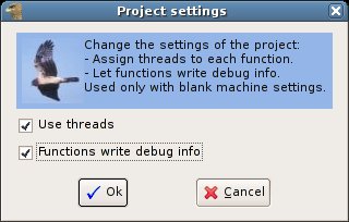 Project Settings Dialog