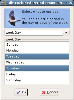 Exclude Week Days